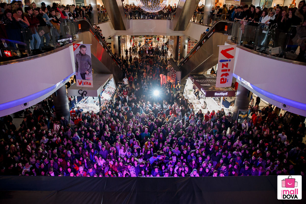 Группа «The Motans» – специальный гость на дне рождения Shopping MallDova ®