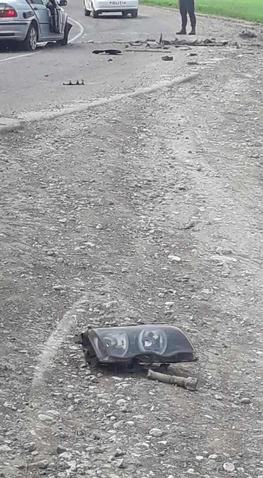 В Дрокиевском районе произошла серьезная авария с участием такси
