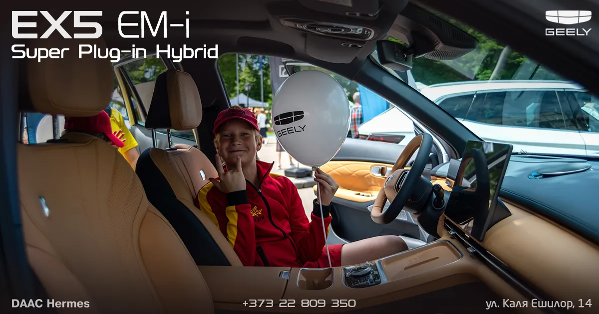 China Day в Кишинёве: Geely EX5 EM-i оказался в центре внимания гостей