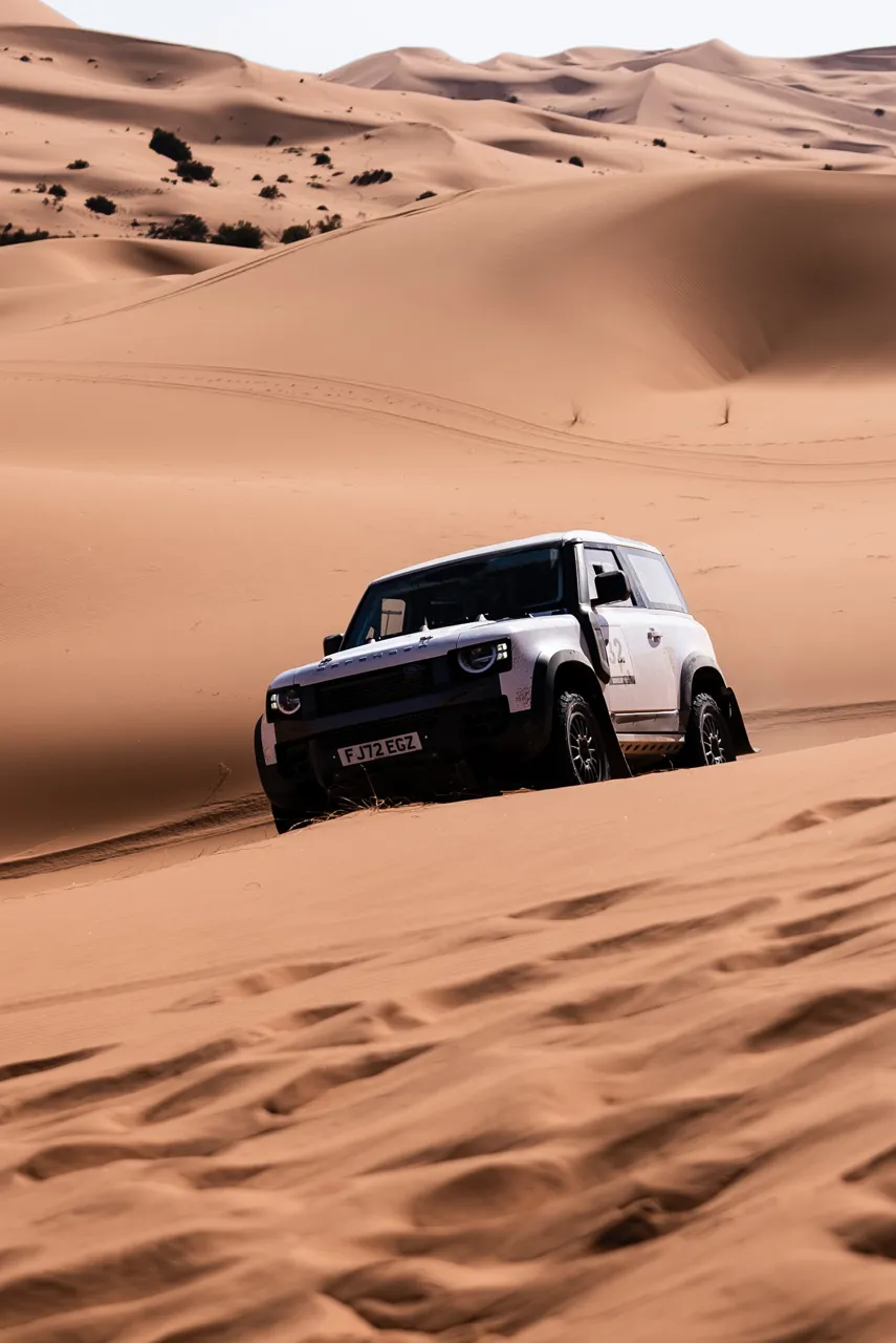 Серия ралли Defender отправляется в Марокко для участия в Baja Morocco