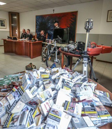 Настоящий склад краденого на сумму 20 тысяч евро устроили молдаване в квартире в Италии