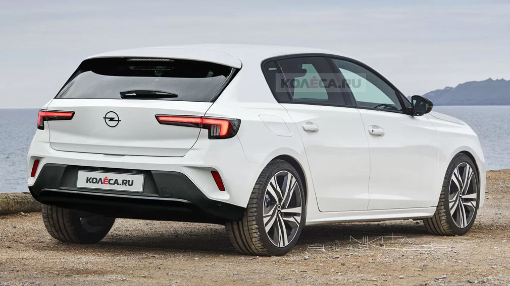 Обнародованы рендеры новой Opel Astra
