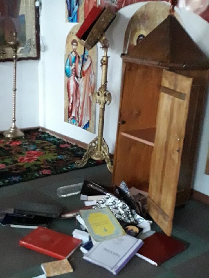 Вандалы ограбили церковь в Унгенском районе