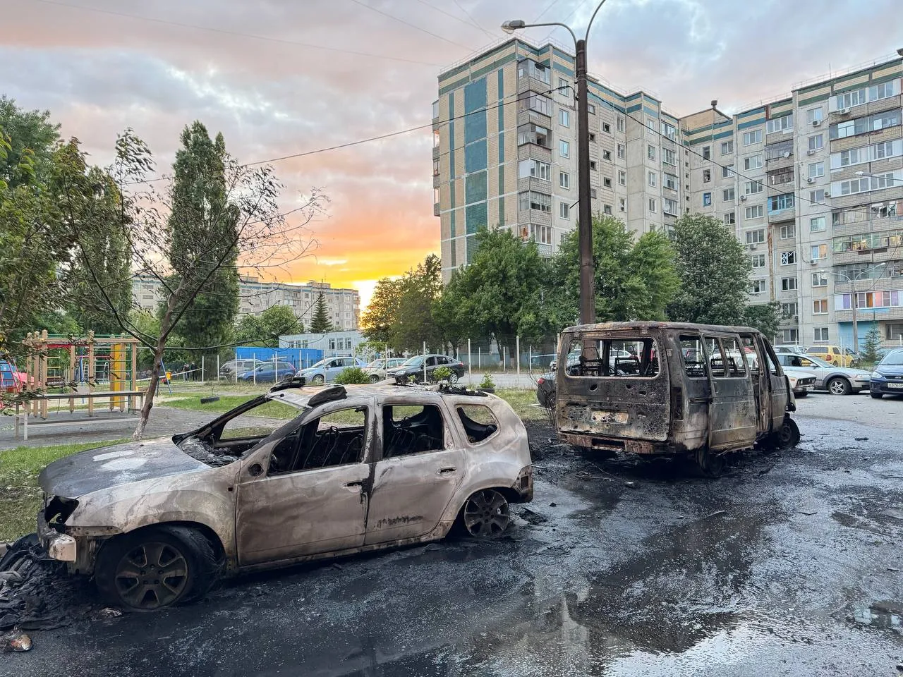 Минобороны РФ: Четыре российских региона подверглись воздушной атаке