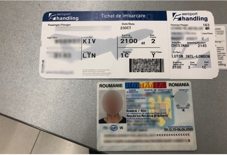Очередная попытка контрабанды сигарет пресечена в аэропорту Кишинева
