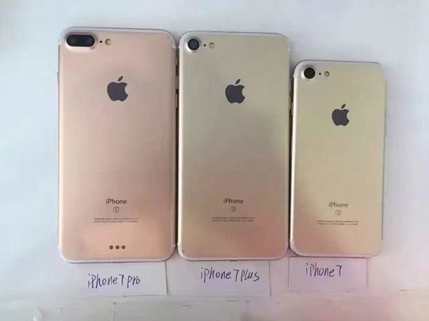 В Сети впервые появились фото iPhone 7, Plus и Pro