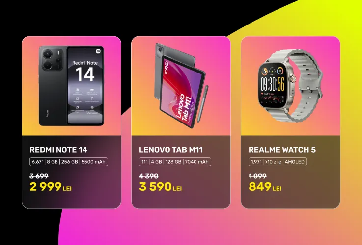 Cadou 500 lei bonus și până la 40% reduceri la noul magazin Darwin din Telenești!