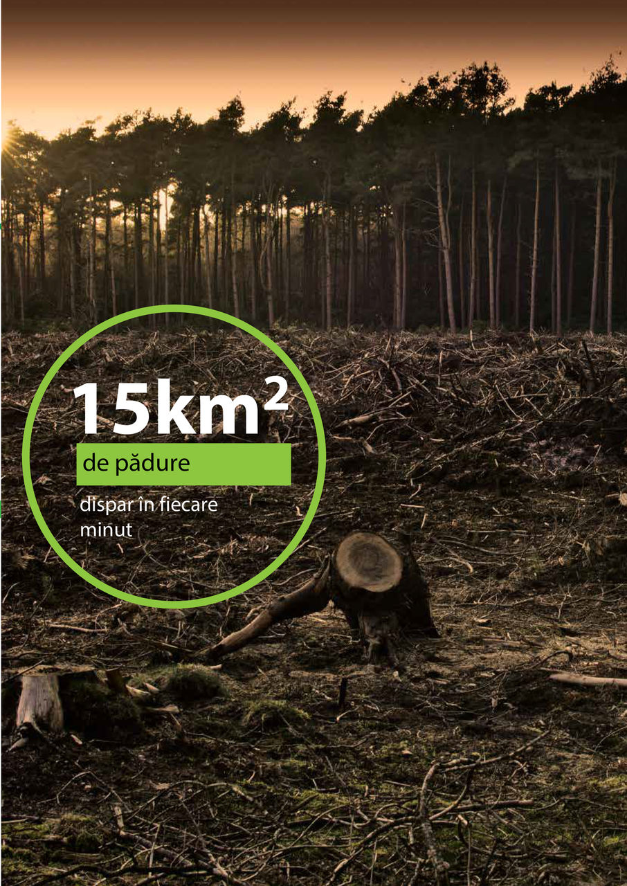 E nevoie de 1,6 planete pentru a acoperi nevoile noastre actuale ®