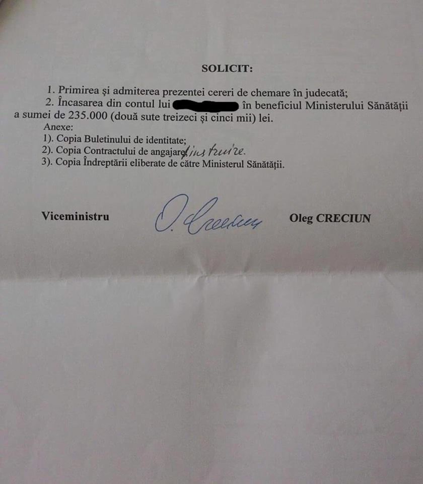 Absolvenți de la medicină, dați în judecată. Ministerul Sănătății le cere câte 235.000 de lei