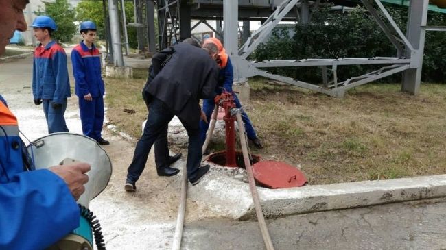 Учения, проводимые пожарными, напугали жителей столицы