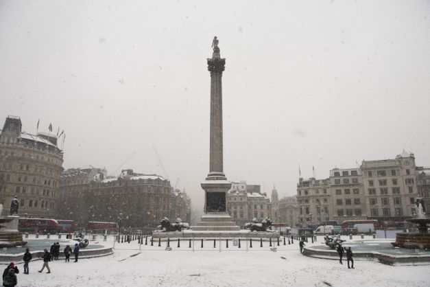 Europa, sub zăpadă: imagini superbe cu obiective turistice celebre acoperite de nea