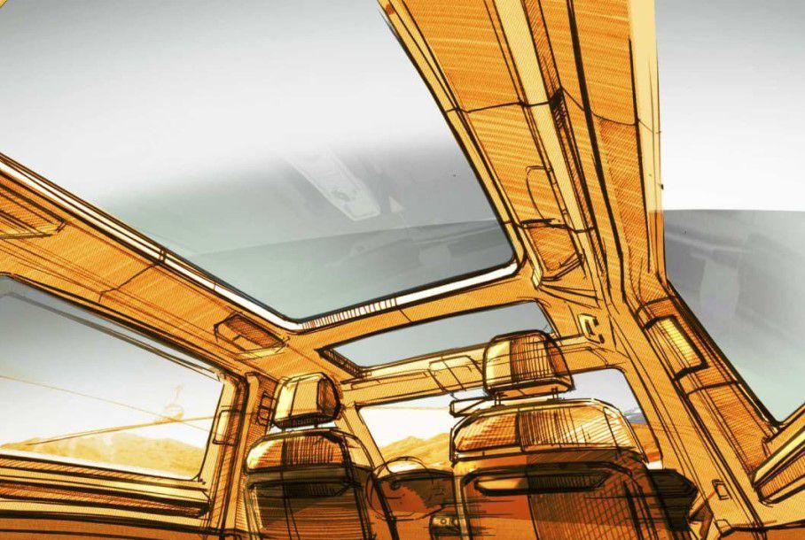 Volkswagen Transporter получит новую компоновку салона и панорамную крышу