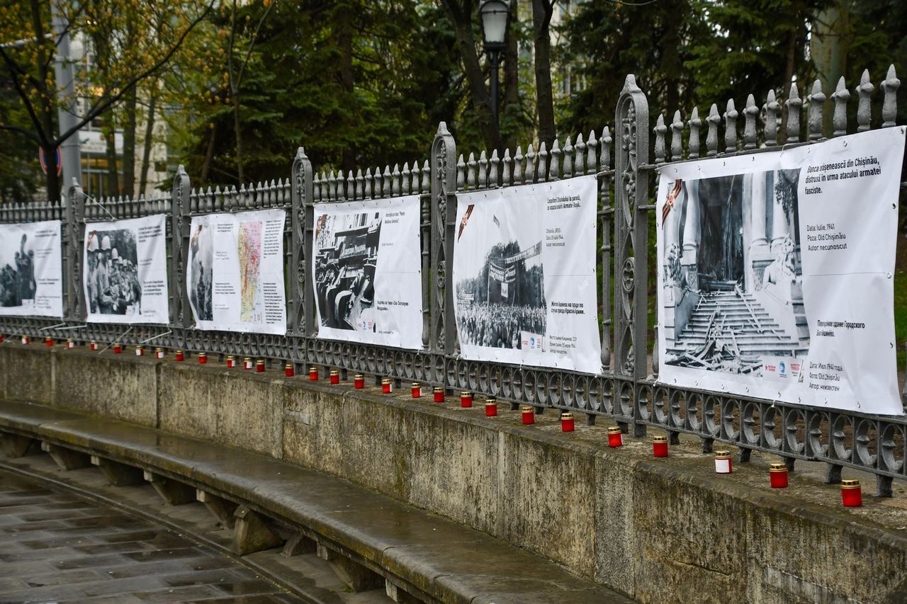 В центральном парке Штефана чел Маре открылась фотовыставка «Помни меня»