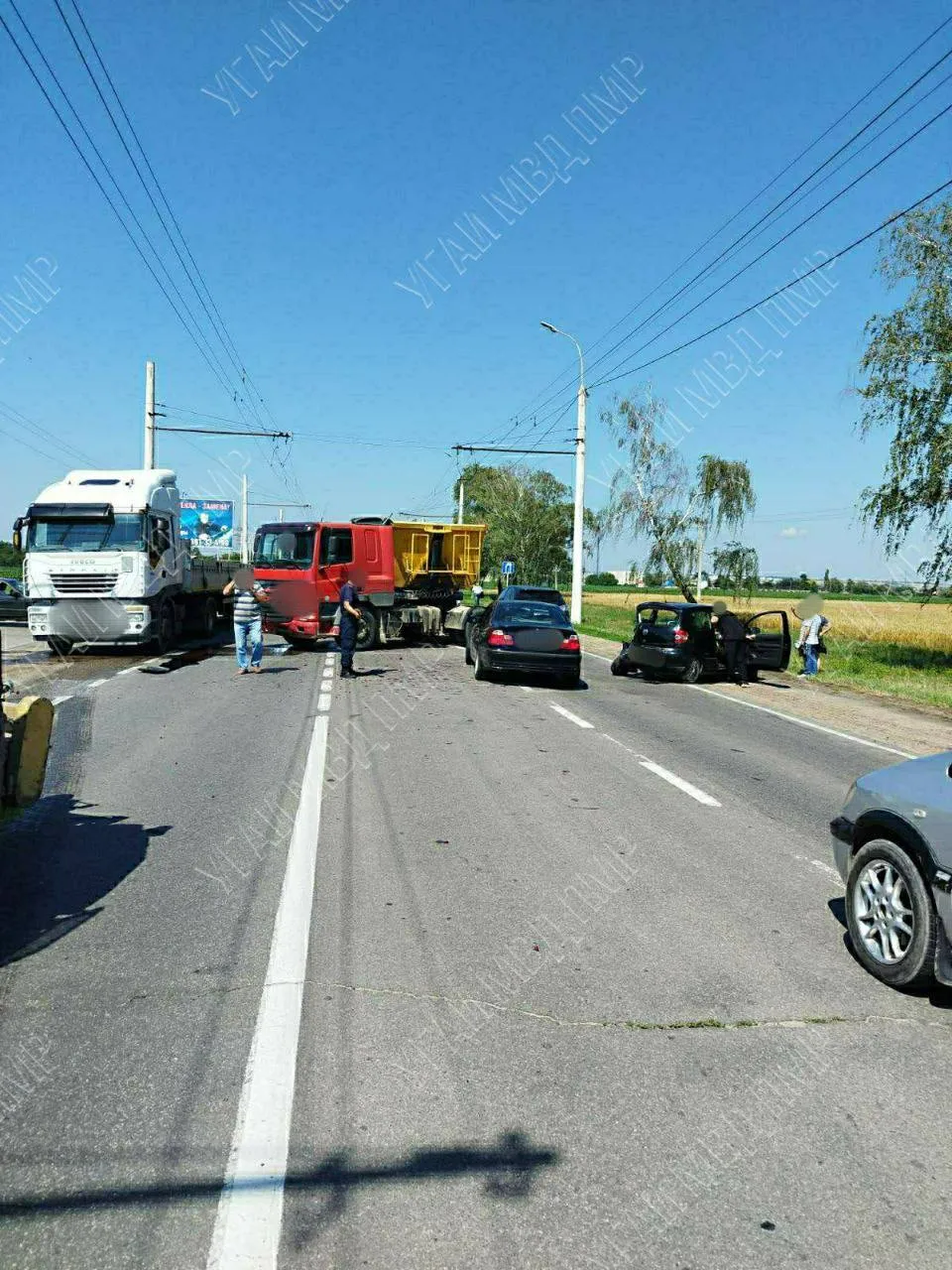 В пригороде Тирасполя произошло ДТП: есть пострадавшая