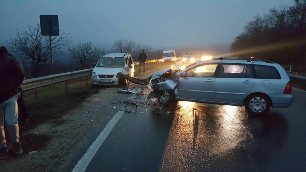 В Пересечино произошла серьезная авария с участием двух автомобилей