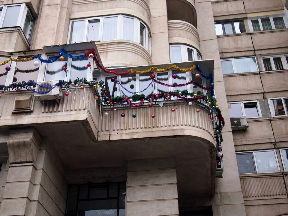 De invidiat: Cum arată cel mai frumos balcon din București iarna