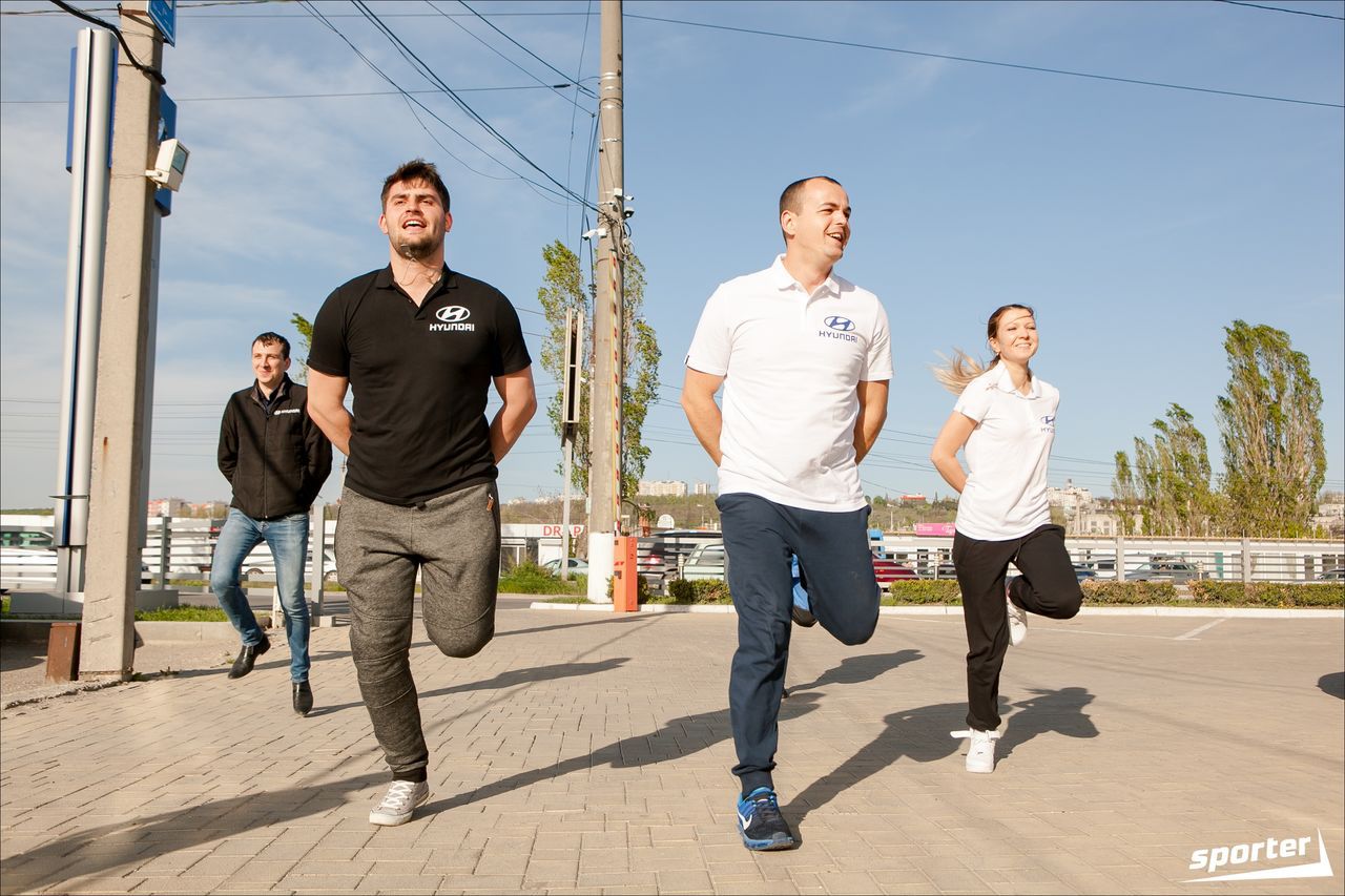 Команда Hyundai подготовилась к полумарафону