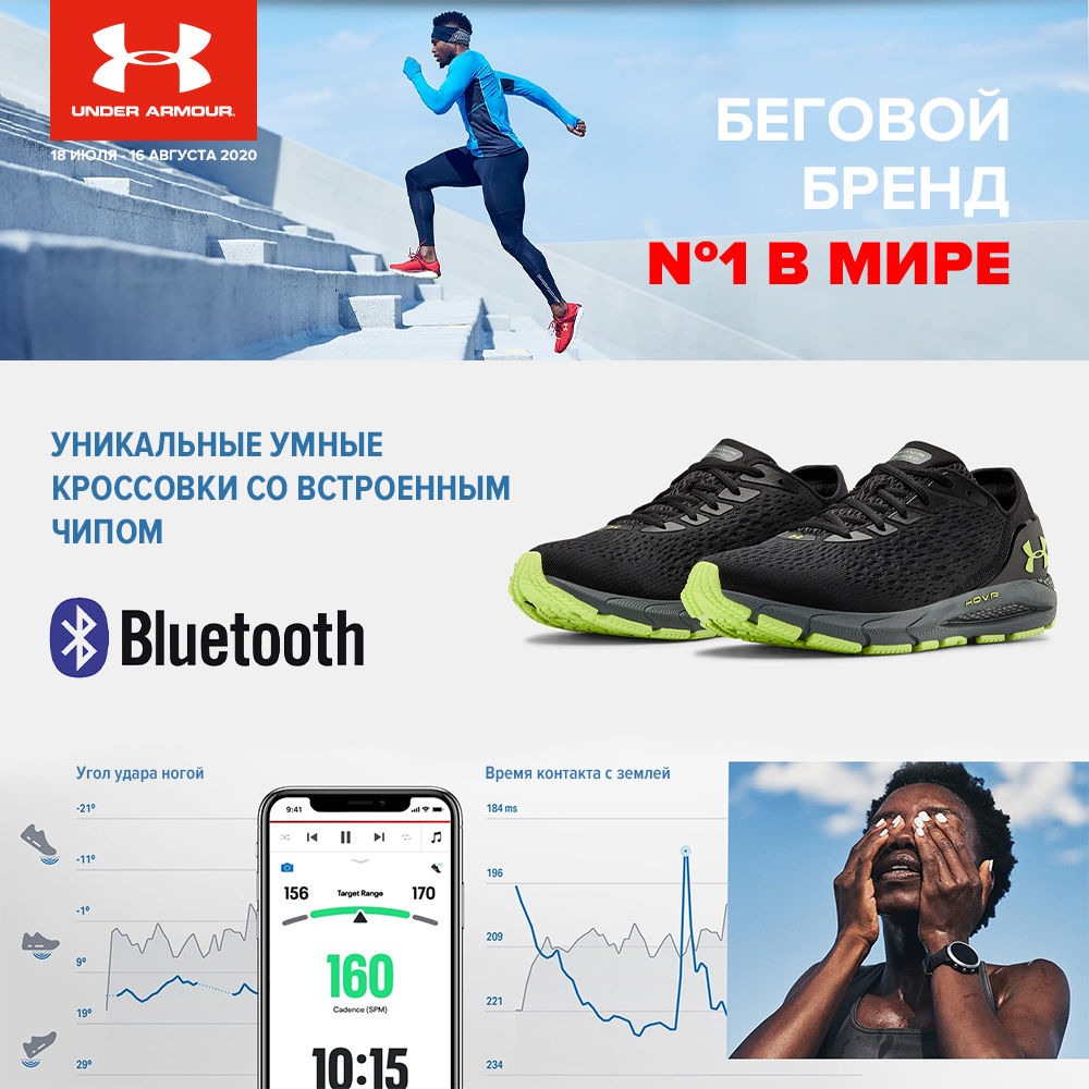 Sportlandia: Главные беговые новинки Asics, Salomon, Under Armour