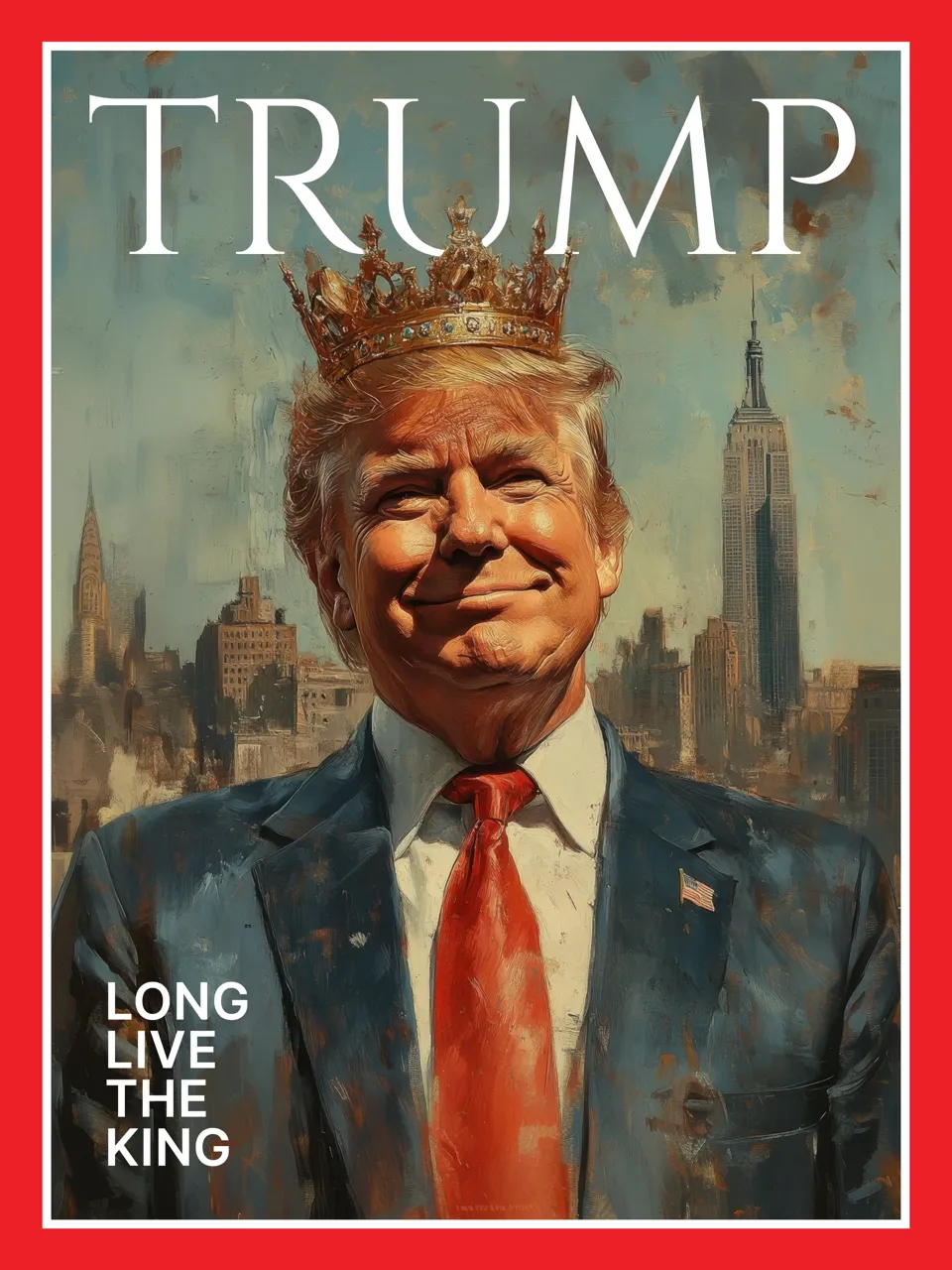 "Да здравствует король": Белый дом "короновал" Дональда Трампа