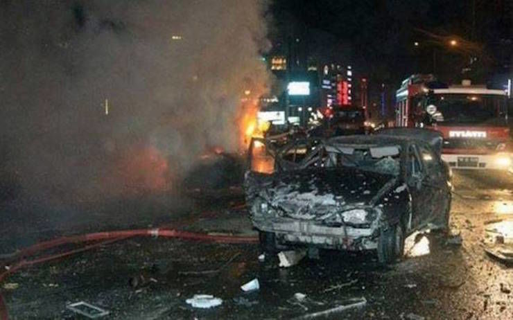 Теракт в Турции: взорвали автомобиль