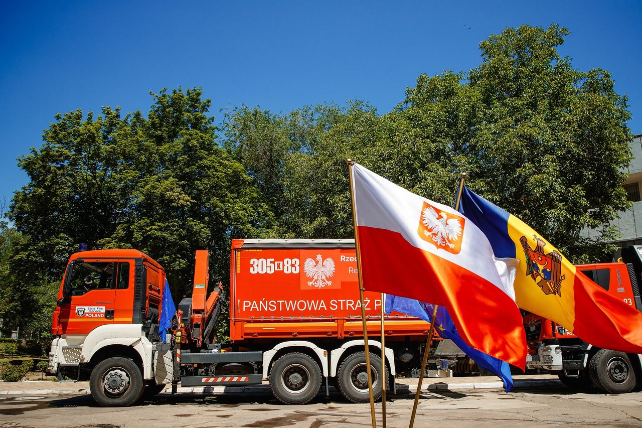 Польша предоставила Молдове гуманитарную помощь для борьбы с пандемией