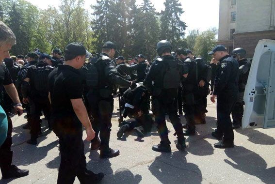 Акции 2 мая в Одессе: четверо задержанных