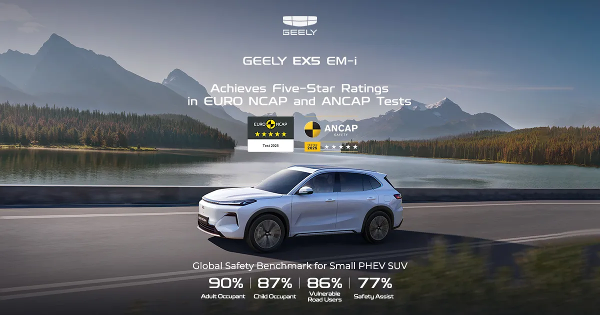 Geely EX5 EM-i в феврале стал самой продаваемой моделью в Молдове