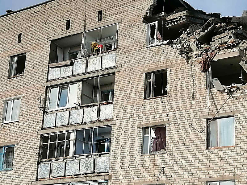 В Николаевской области в результате взрыва газа разрушены два этажа жилого дома