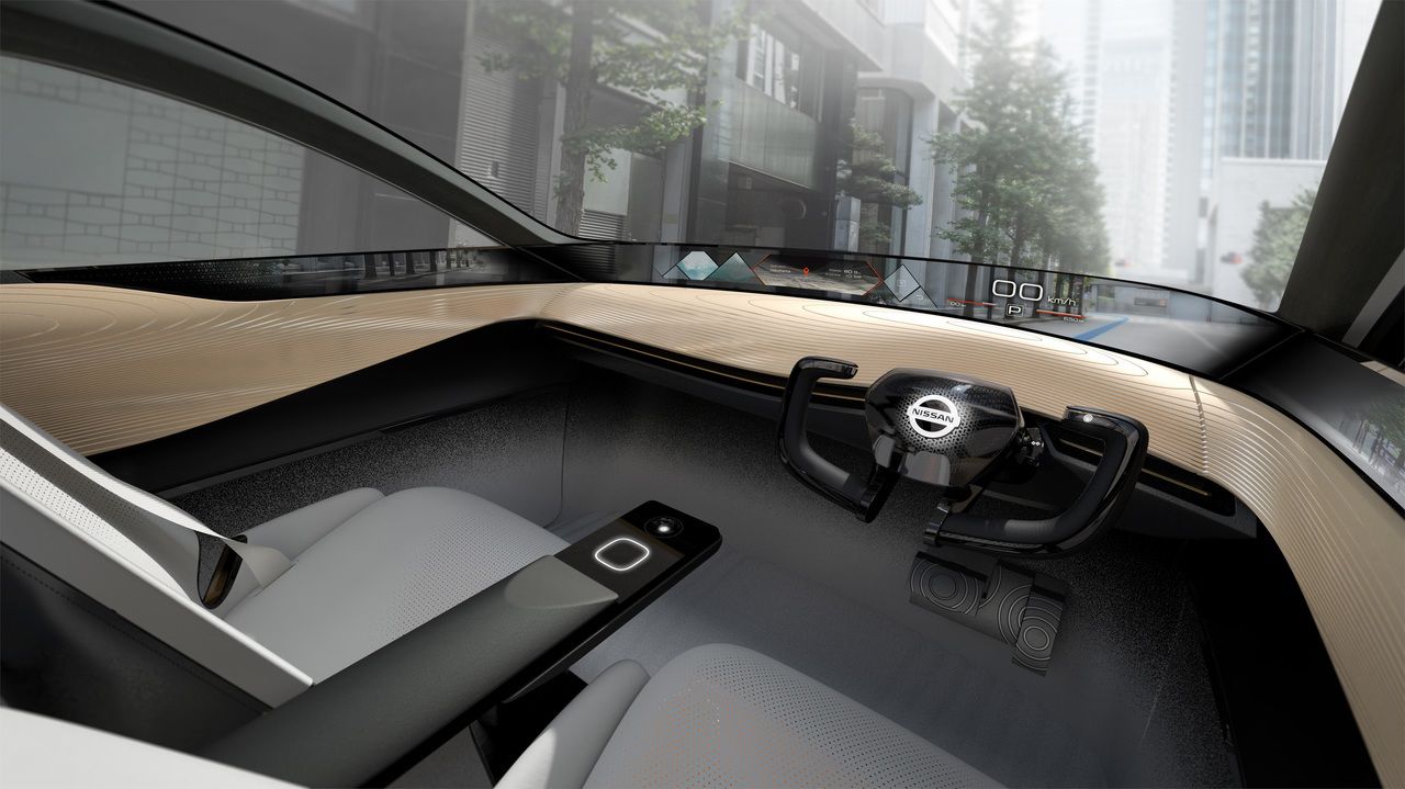 Концепт  Nissan научили читать мысли водителя