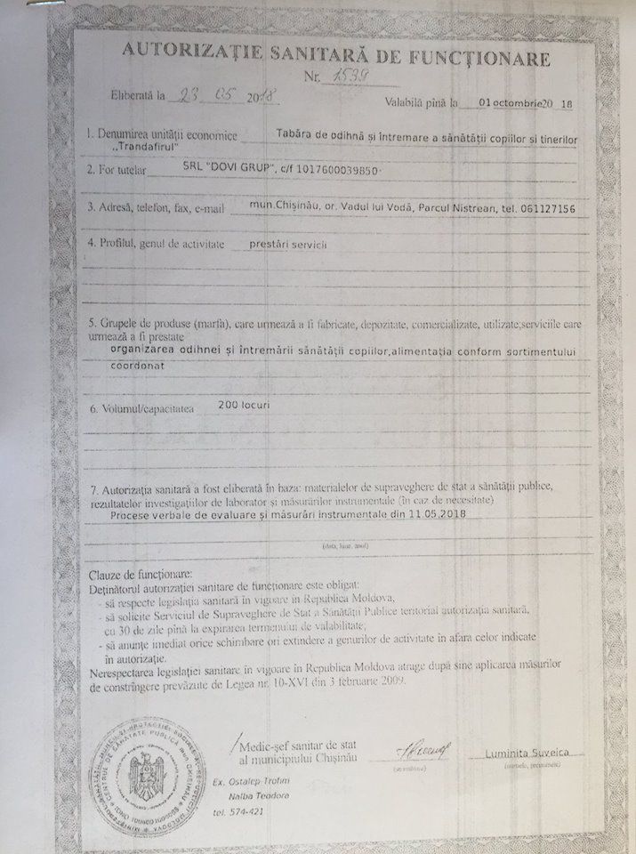 Ректор ASEM прокомментировал плачевное состояние лагеря Trandafir: Вроде все хорошо шло