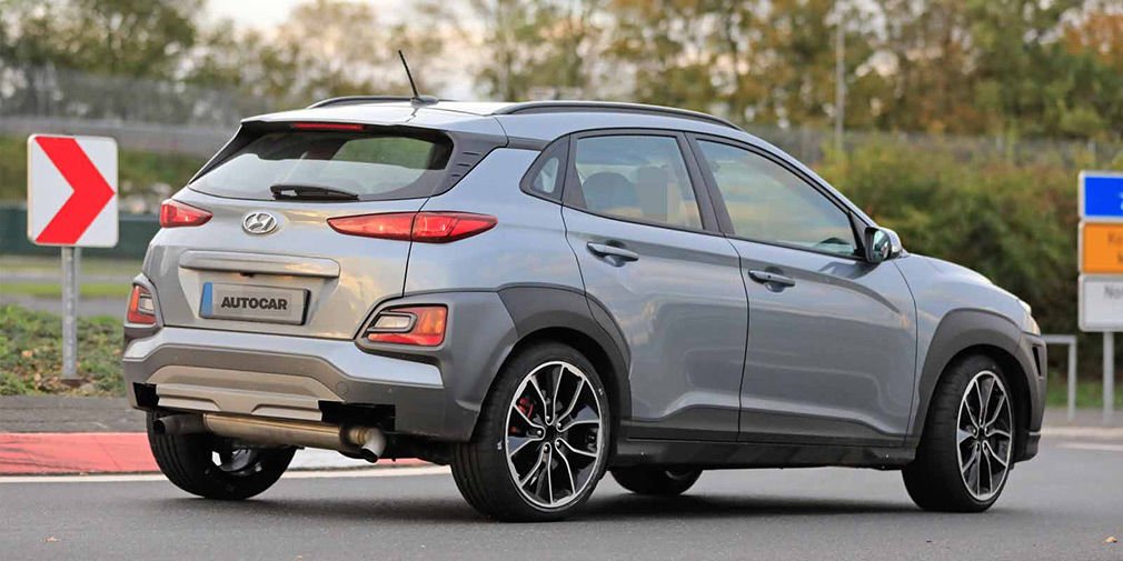 Hyundai испытал спортивную версию кроссовера Kona