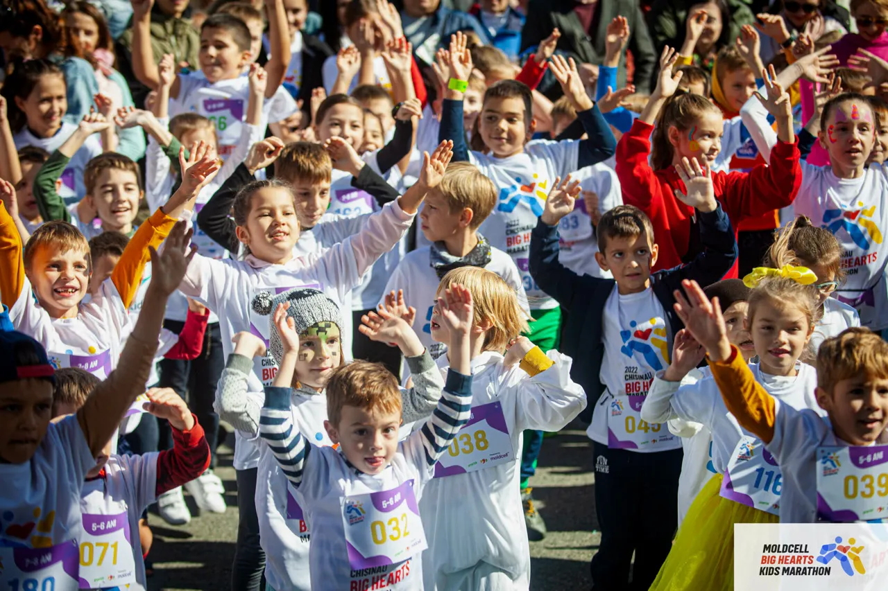Moldcell Big Hearts Kids Marathon определил чемпионов