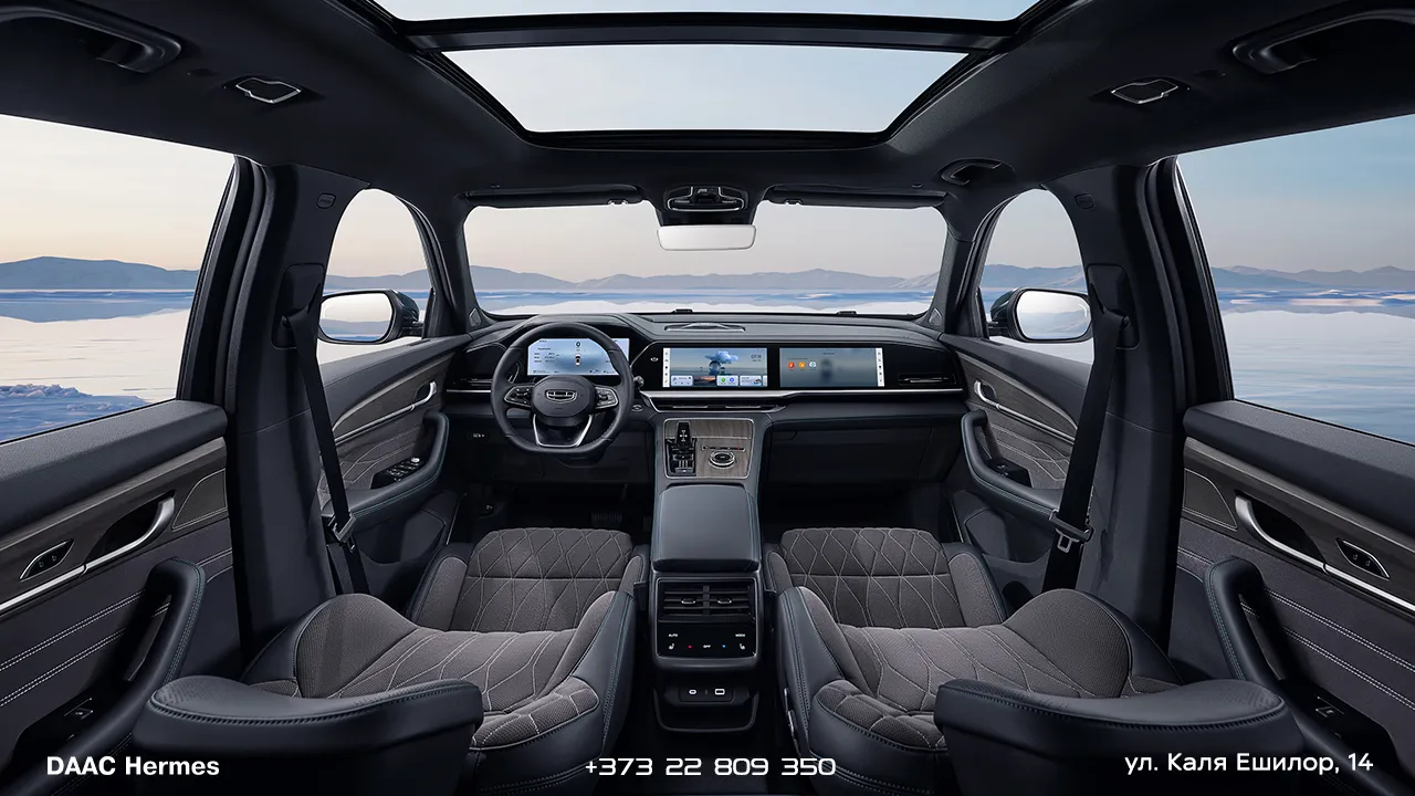 Новый Geely Monjaro 2025 — твоя зона уверенности уже в Молдове