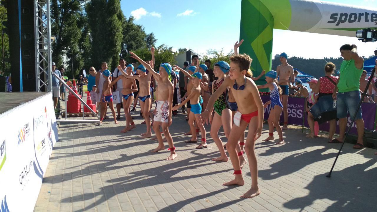 В Кишиневе проходит чемпионат по плаванию в открытой воде Sea Mile 2018