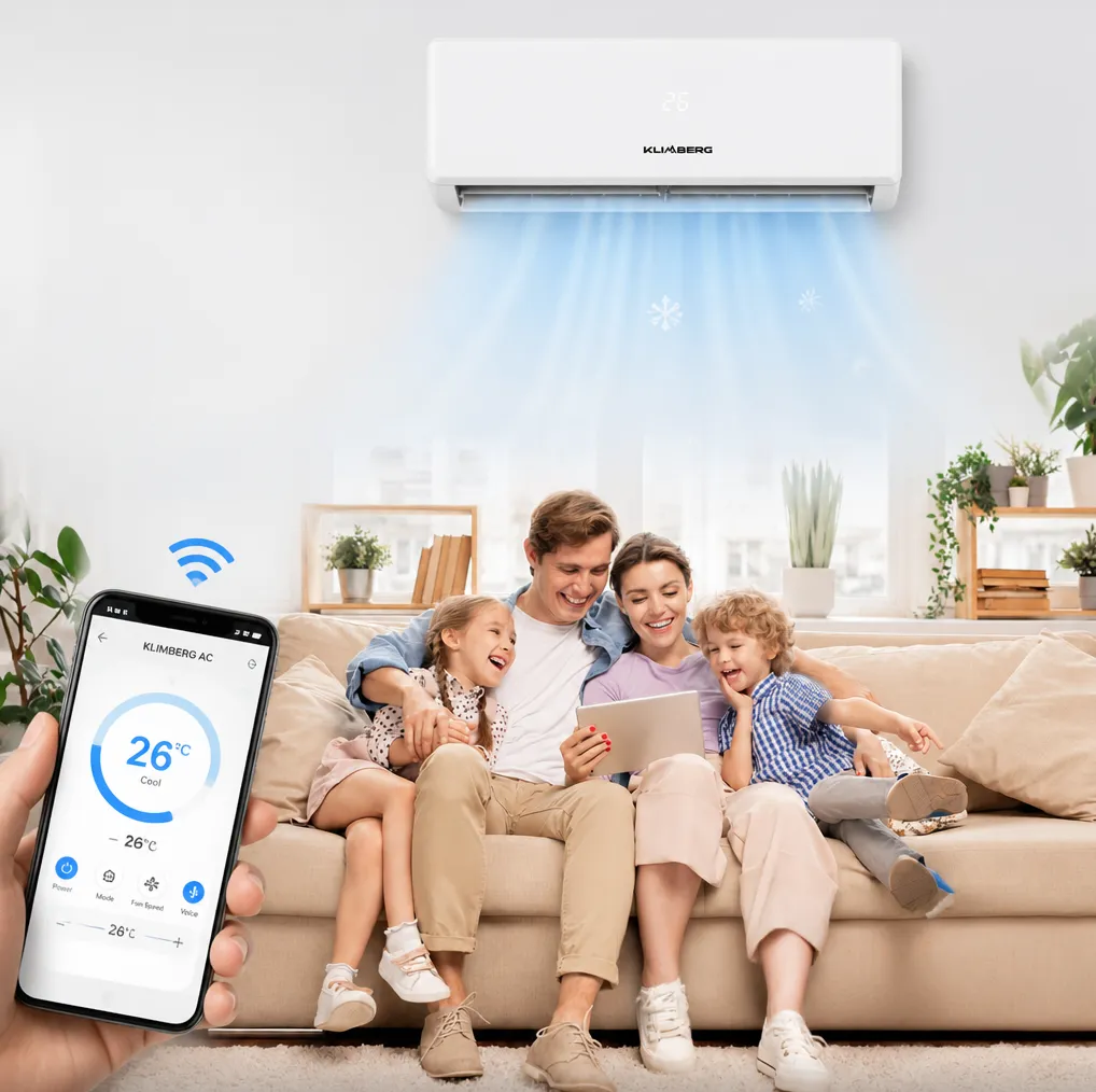 Moldclima: Кондиционер Klimberg Wi-Fi Smart Inverter
