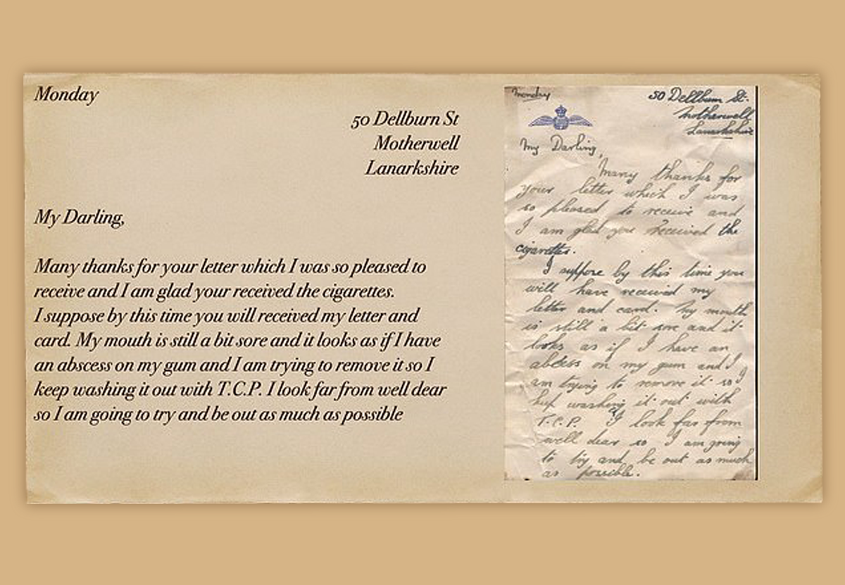 Раскрыто содержание найденных в старом отеле любовных писем времен войны 3