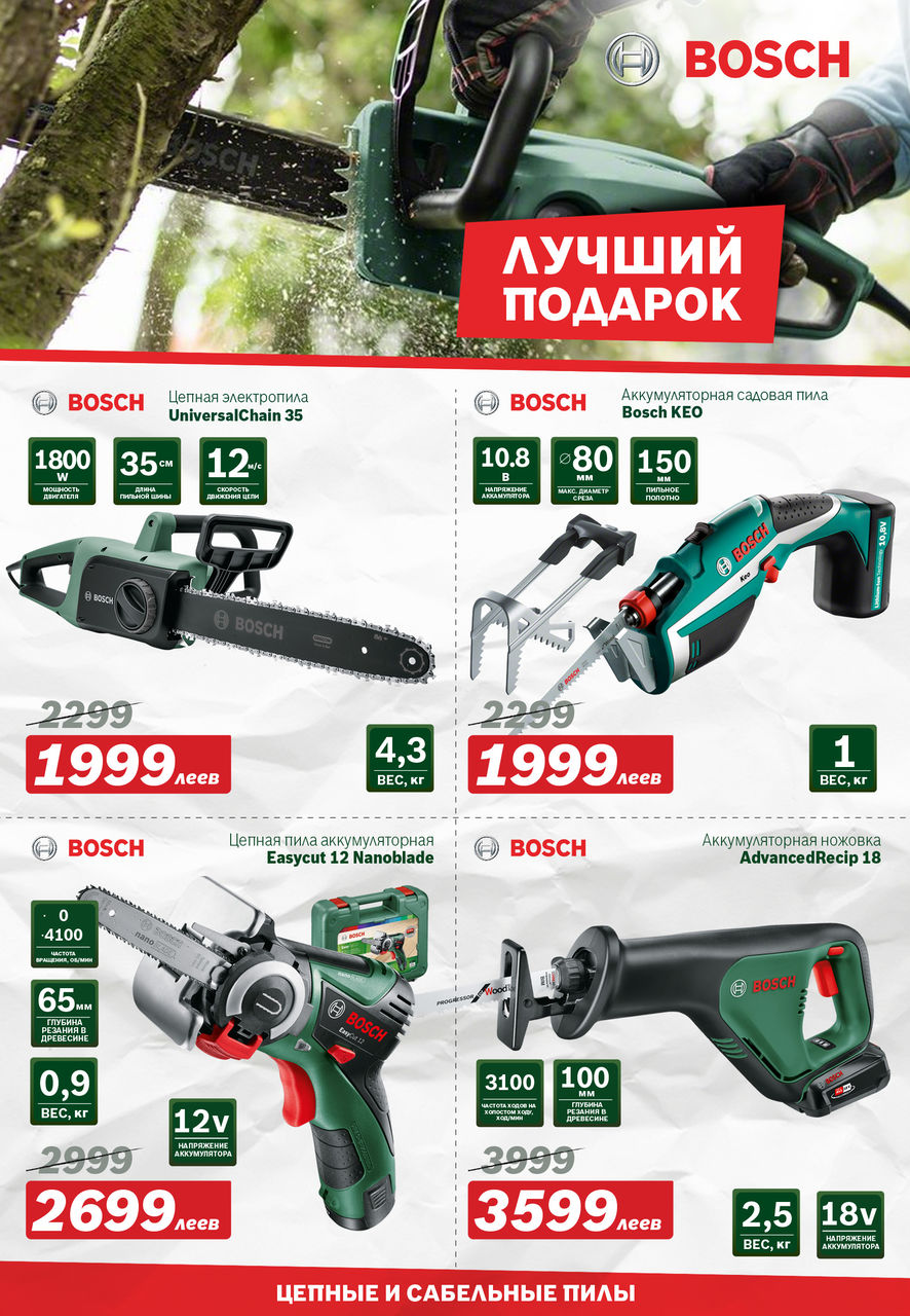 Bosch Siemens: Электроинструмент Bosch - новинки и новогодние скидки
