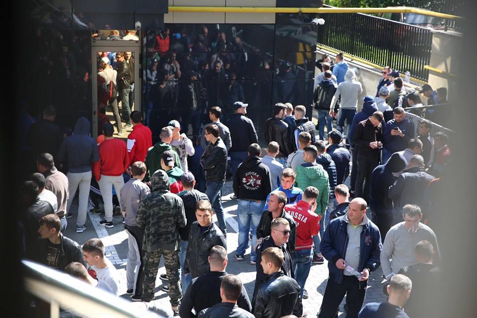 В Кишиневе митинг протеста закончился столкновениями с полицией