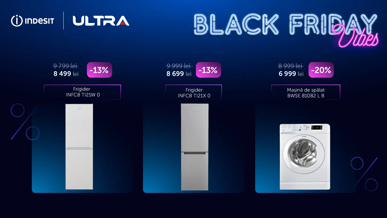 Ultra: Приобретай технику Whirlpool, Indesit, Hotpoint по выгодным ценам и участвуй в розыгрыше