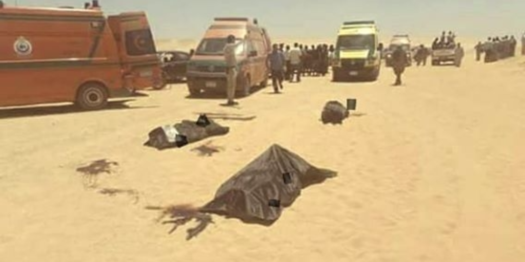 Боевики атаковали автобус с христианами в Египте, десятки убитых