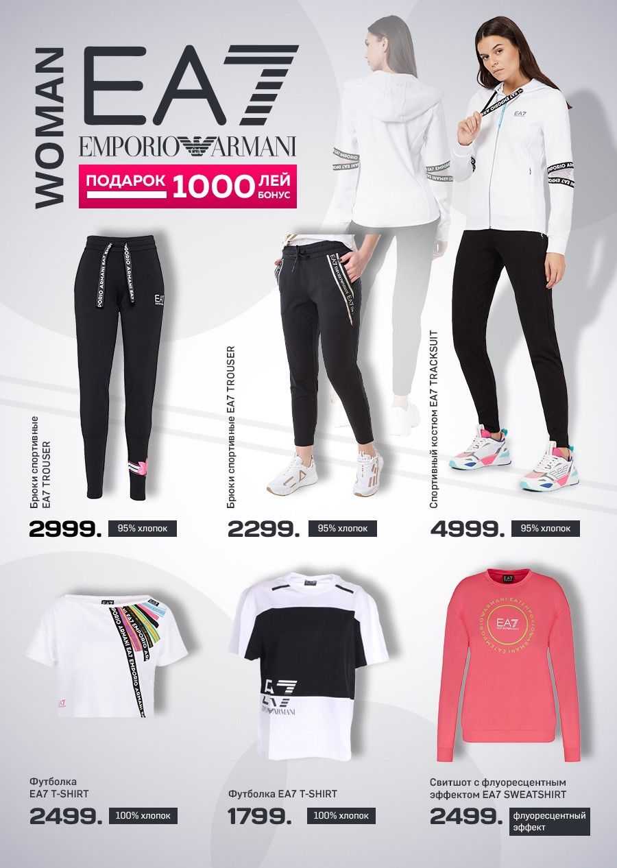 Sportlandia: Новые коллекции Emporio Armani EA7 и Under Armour