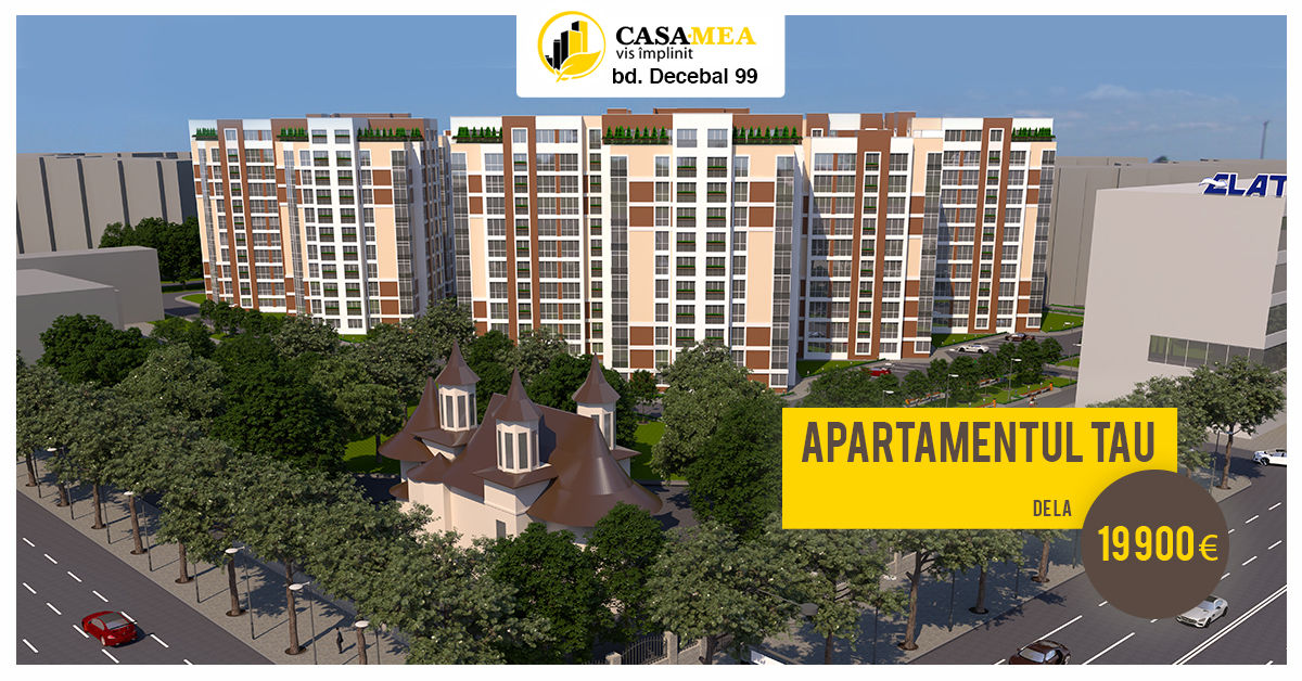 Casa Mea: Квартиры за торговым центром Elat от 19 900€  ®