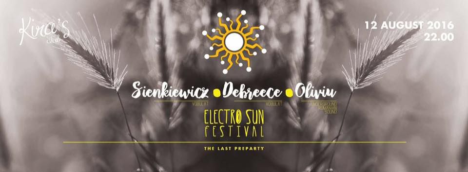 Vino să dansezi la Preparty Electro Sun Festival ®