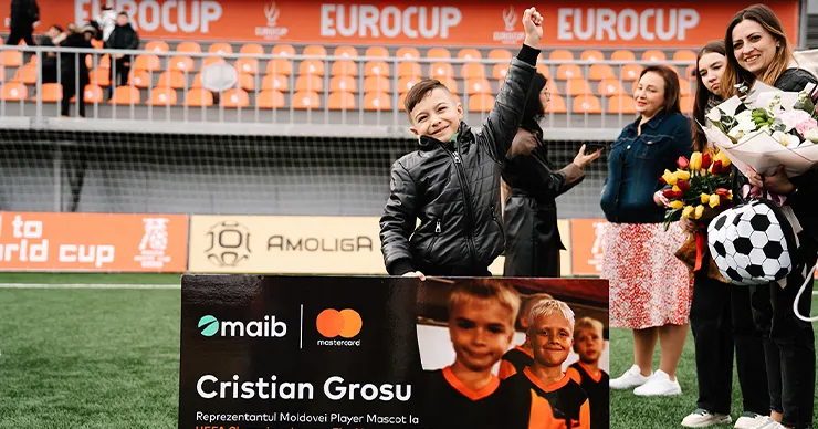Maib и Mastercard объявили обладателя главного приза, который поедет на UEFA Champions League 2023