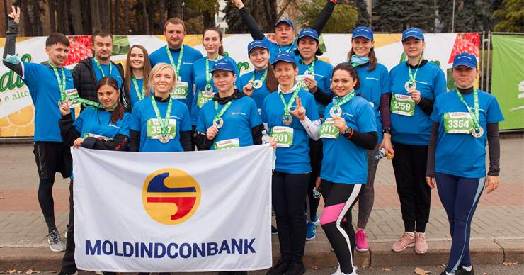 «Будущие банкиры» из Moldindconbank - в числе победителей Kids Run Day