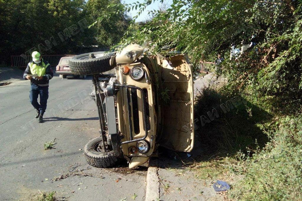 ДТП в Рыбнице: пострадал водитель УАЗа