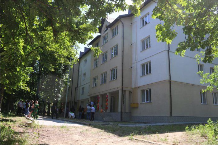 В Кагуле сдан в эксплуатацию жилой дом для многодетных семей