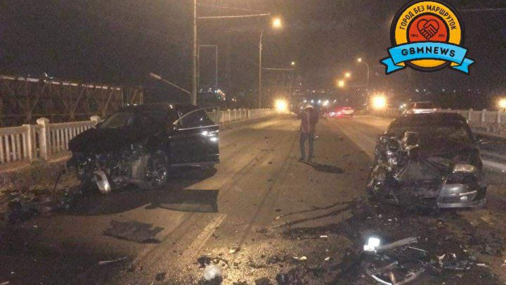 ДТП в центре столицы: водитель на высокой скорости выехал на встречную полосу