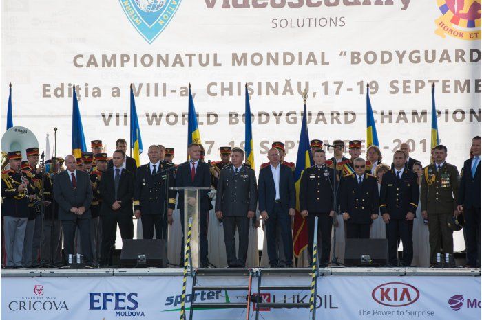 Молдавский премьер участвовал в открытии чемпионата мира "Bodyguard-2017"