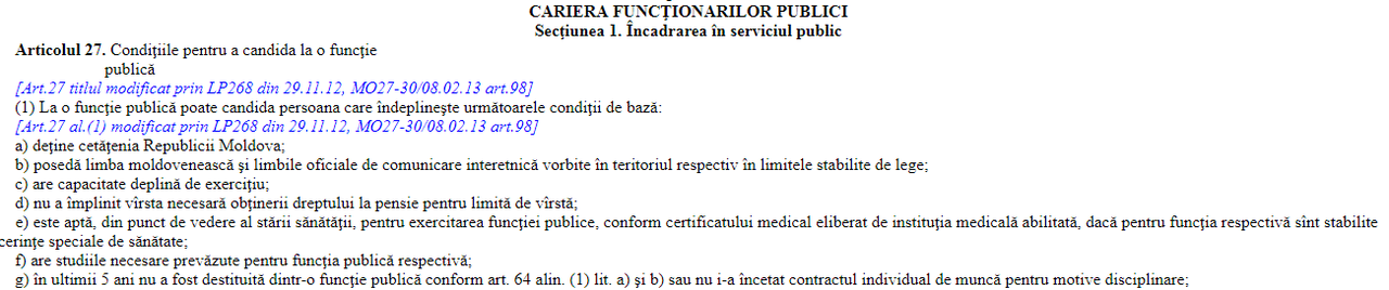 CEC angajează un specialist în comunicare: Trebuie să posede limba „moldovenească”